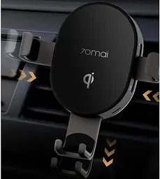 Автотримач із бездротовою зарядкою Xiaomi70mai Wireless Car Charger Black (PB01) - мініатюра 3