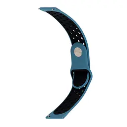 Ремінець Nike Sport 22 мм Watch Gear S3/Xiaomi Amazfit Slate Blue/Black - мініатюра 1