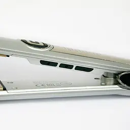 Випрямляч для волосся Geemy GM-416 сріблястий, утюжок з керамічним покриттям і терморегулятором - мініатюра 4
