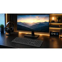 Клавіатура REAL-EL RK-760W Wireless Black (EL123100058) - мініатюра 10