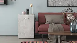 Стіл-тумба трансформер Смарт 1 Ferrum-decor 750x1450x500 ДСП Бетон 16 мм (FRD-105073) - мініатюра 15