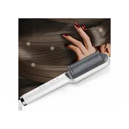 Електричний гребінець-випрямляч Hair Straightener HQT-909B Білий (HQT909BK) - мініатюра 2