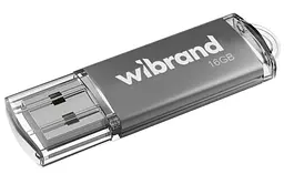 Флеш-накопичувач Wibrand Flash USB 2.0 Cougar 16Gb Silver (WI2.0/CU16P1S)