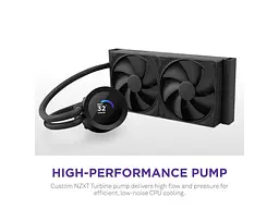 Водяне охолодження NZXT Kraken Plus 280 Black (RL-KN280-B2) - мініатюра 2