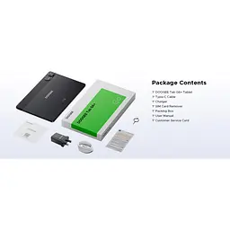 Планшет Doogee Tab G6+ 8/256GB LTE Cold Black Global EU [159399] - мініатюра 12