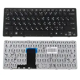 Клавіатура для ноутбука HP (EliteBook: 2570p) rus, black, з фреймом