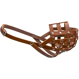 Намордник Collar м'який №4, 36 см коричневий (6316) - мініатюра 2