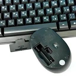 Набір 2в1 бездротовий клавіатура мишка 2.4GHz Wireless Bluetooth комплект для комп'ютерів та ноутбуків CMK-326 - мініатюра 6