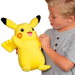 Інтерактивна музична іграшка Pokemon Пікачу, зі світловими та звуковими ефектами, 25 см (97834) - мініатюра 3