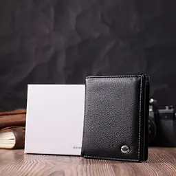 Чоловічий шкіряний гаманець ST Leather 9,3х12х2 см acs0028301 - мініатюра 9