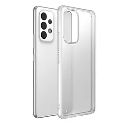 Чохол Silicone Case WS Samsung A73 5G (A736) Прозорий