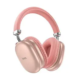 Бездротові накладні навушники HOCO W35 Max Joy BT headphones Рожевий