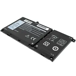 Батарея для ноутбука Dell JK6Y6 (Inspiron 5301 5401 5408 5409 5508) 11.4V 3600mAh 41Wh Чорний