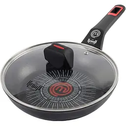 Сковорода Krauff MasterChef алюмінієва з кришкою Ø20 см (25-45-292)
