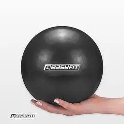 М'яч для пілатеса EasyFit 20 см чорний - мініатюра 8