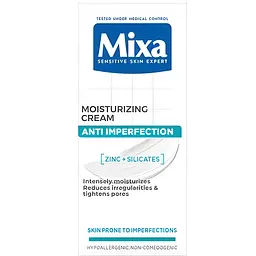 Зволожувальний крем Mixa Anti-imperfection для шкіри обличчя, схильної до недосконалостей 50 мл (D3065100) - мініатюра 2