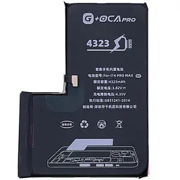 Акумулятор iPhone 14 Pro Max 4323mAh, оригінал G+OCA PRo