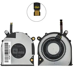 Вентилятор для ноутбука Dell (XPS 13 7390) CPU+GPU