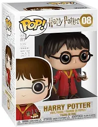 Фігурка Funko Pop Гаррі Поттер з мітлою Harry Potter with broom 10 см HP HP 08 - мініатюра 2