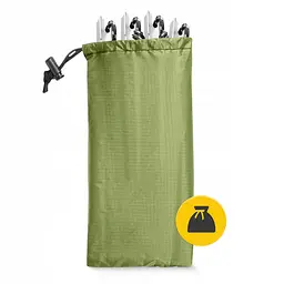 Туристичний тент Mountain Goat 300 x 300 см бівачний, водонепроникний Olive (P-5905973406376) - мініатюра 3