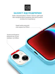 Чохол ArmorStandart ICON2 MagSafe для Apple iPhone 14 Plus Sky - мініатюра 5