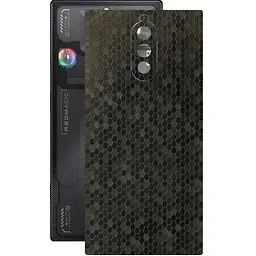 Защитная пленка StatusSKIN для ZTE Nubia Red Magic 8 Pro Plus Корпус Винил Соты черные