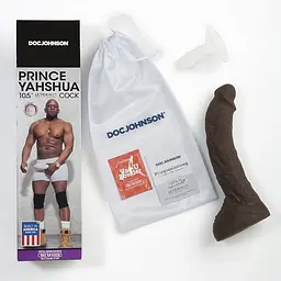 Фалоімітатор Doc Johnson Prince Yahshua 10.5 Inch Cock ULTRASKYN - мініатюра 4