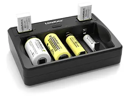 Універсальний зарядний пристрій Liitokala Lii-D4 на 4 канали (Li-ion, NiMH + NiCD + крона) Type-C - мініатюра 3
