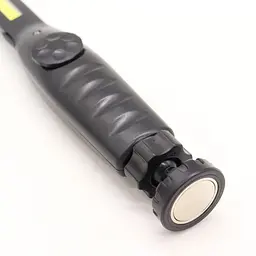 Акумуляторний LED ліхтар Bailong BL-821 з магнітом кліпсою та USB cвітлодіодний для кемпінгу 500 lm Чорний - мініатюра 6