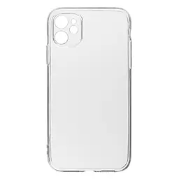 Прозрачный чехол для Apple iPhone 11 с защитой камеры, тонкий, силиконовый, бесцветный, ударопрочный, противоударный бампер с закрытой камерой, ArmorStandart (ARM61046)