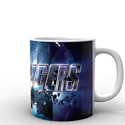 Кухоль GeekLand Avengers Месники лого AG.02.017 330 мл білий - мініатюра 3