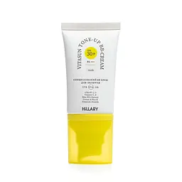 Сонцезахисний BB-крем для обличчя SPF30+ Nude VitaSun Tone-Up BB-Cream All Day Protect SPF30+ HiLLARY 40 мл
