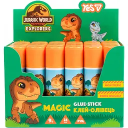 Клей-олівець PVA Yes Jurassic World Kids 9 г з індикатором (320318) - мініатюра 4