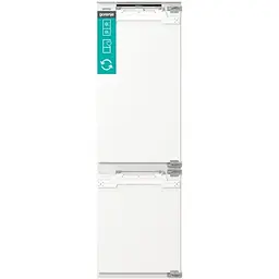 Холодильник Gorenje вбудований з нижн. мороз., 177x69x55см, 2 двері, 244 (68) л, А +, NF +, Зона св-ті, Диспл, Wi-Fi, Білі