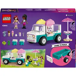 Конструктор LEGO Friends Хартлейк-Сіті. Фургон із морозивом 92 деталі (42644) - мініатюра 2