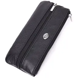 Універсальна ключниця із натуральної шкіри ST Leather 22511 чорна