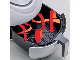 Мультипіч (аерофритюрниця) Ariete Airy Fryer XXL Bianco 4618/03 - мініатюра 3