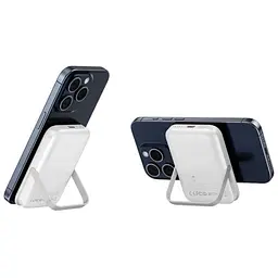 Портативна батарея XO PR242 5000 mAh with MagSafe + PD20W White - мініатюра 3
