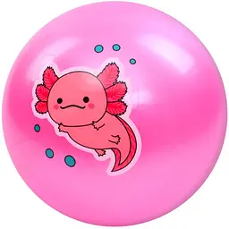 М'яч дитячий Bambi "Аксолотль" MS 3736(Pink) 9 дюймів, 60 грам