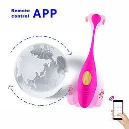 Вібро яйце APP Віброяйце Фіолетовий 887-2 (app) - мініатюра 9