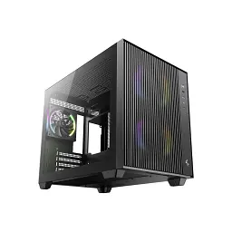 Корпус для ПК Deepcool CG330 Mesh 3F Black (R-CG330MESH-BKANM3-G) - мініатюра 2