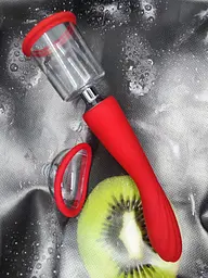 Вібратор Dream Toys Georgia Red Revolution, 29 см червоний - мініатюра 8