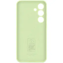 Оригінальний силіконовий чохол Samsung Silicone Case для Samsung Galaxy S24 Plus (S926) Light Green EF-PS926TGEGWW - мініатюра 7