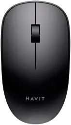 Миша бездротова Havit MS358GT, чорний, USB 2.4GHz, оптична, 1200 dpi, 3 кнопки, до 10 м, 1xAA (HV-MS358GT)
