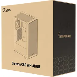 Корпус Ocypus Gamma C60 ARGB White (GAMMA-C60-WHG400XX-GL) [165773] - мініатюра 12