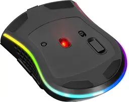 Бездротова Ігрова RGB Миша K-Snake BM600 2.4G з підсвічуванням Чорна  - мініатюра 3