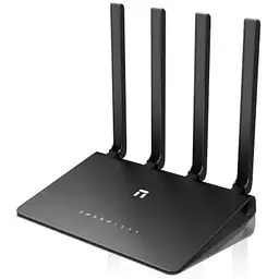 Роутер Netis N2, Wi-Fi 802.11b/g/a/n/ac, до 1167 Mb/s, 2.4GHz/5GHz, 4 LAN 10/100/1000 Mb/s, RJ45 10/100/1000 Mb/s (FE), 4 зовнішні