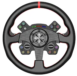 Кермо PXN WCS R2 for PC RGB 33cм - мініатюра 3