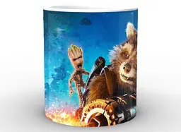 Кружка GeekLand Вартові Галактики Guardians of the Galaxy Ракета і Грут GG.02.009 - мініатюра 2