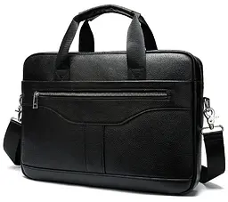 Чоловіча шкіряна сумка Vintage 28х40х7 см sum0012886 - мініатюра 9